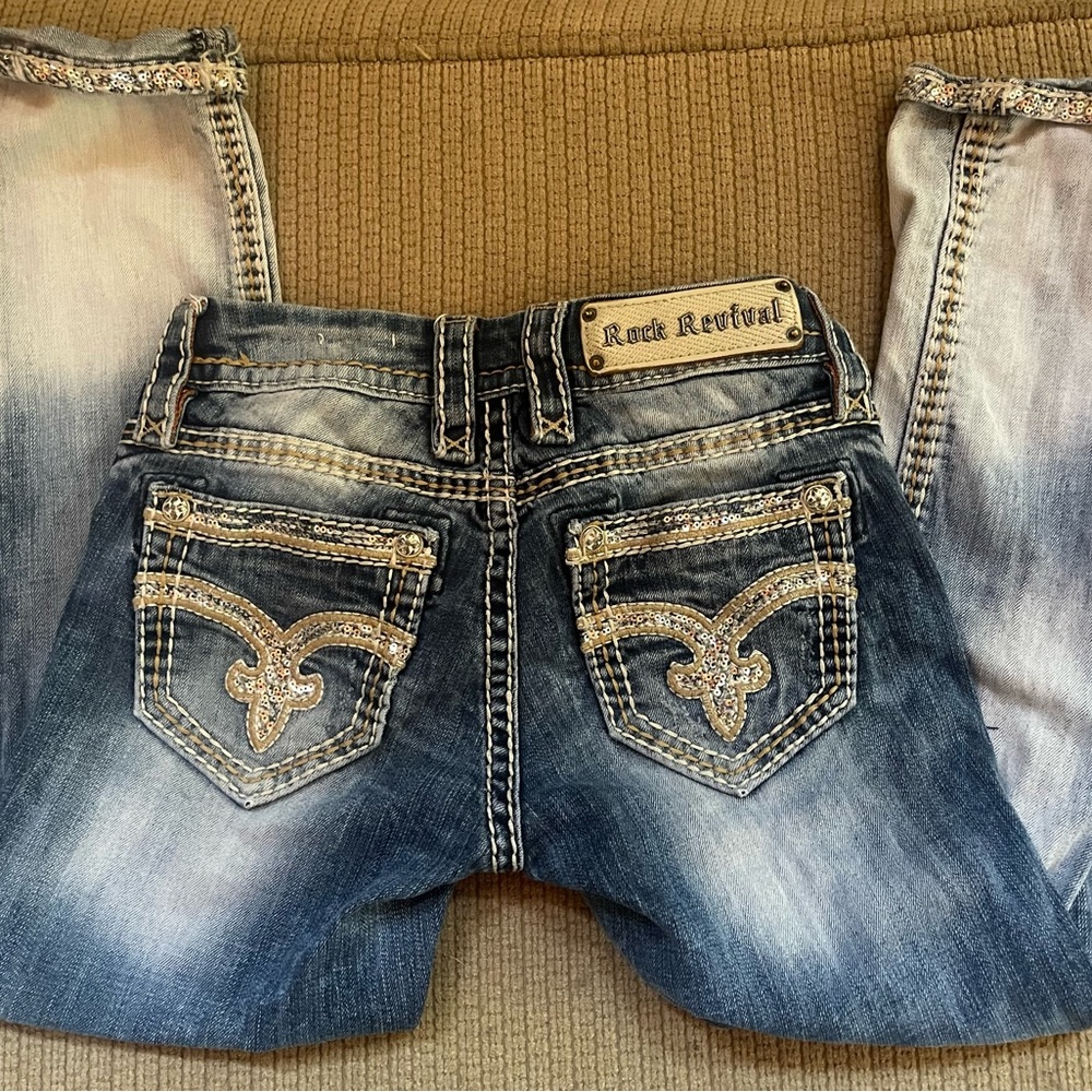 Rock revival aora ankle jeans size 25